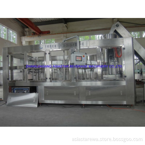 Trustworthy PET bottled water 3 in 1 machine